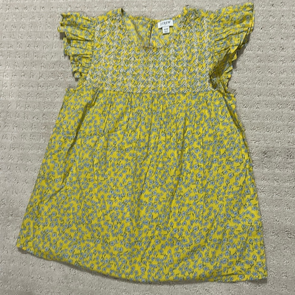 J crew factory flutter sleeve top size xxs